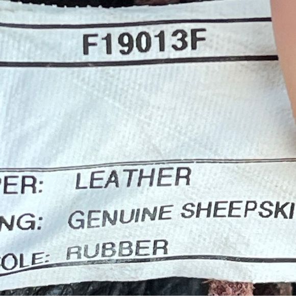 UGG Australia Men’s Leather Ankle Boot Slippers Dark Brown 10 - Picture 6 of 7